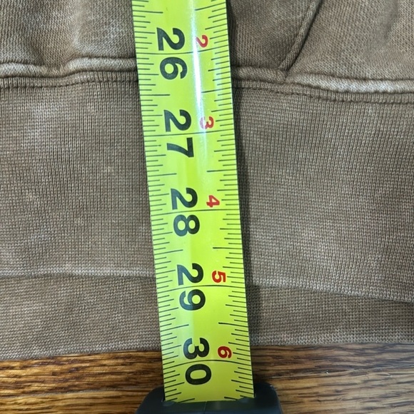 Worn once- NFL Brown Hoodie with Black Logo - Picture 13 of 13